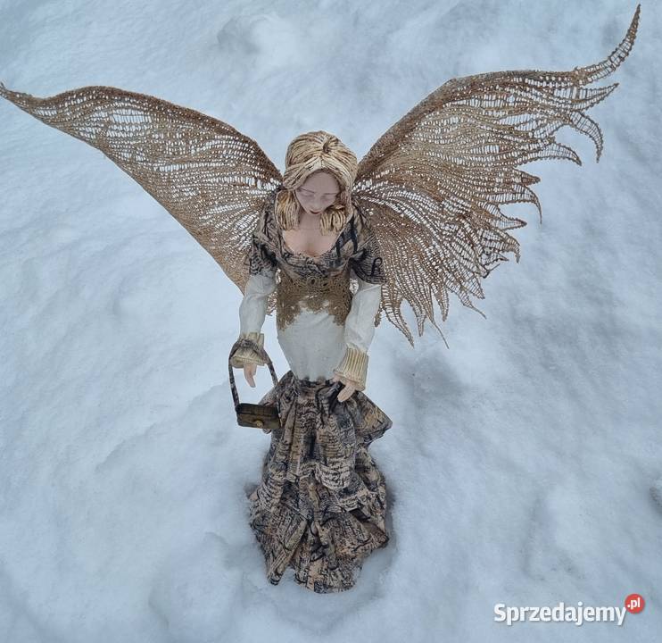 Szykowny Anioł gazeciany lubelskie Zamość