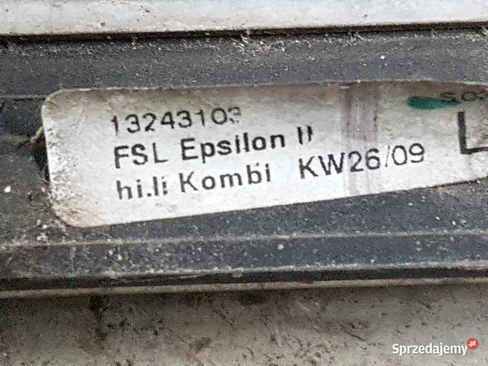 OPEL INSIGNIA KOMBI LISTWA LEWA TYL DRZWI CHROM Listwy i nakładki Turek