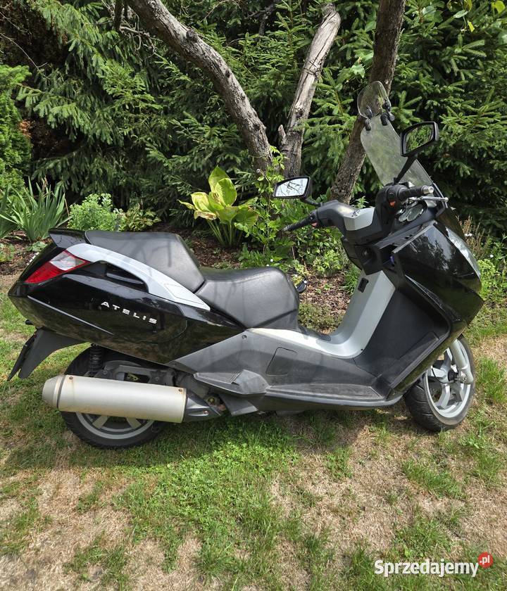 Peugeot Satelis 125 11 kW Kat B 15 Długie Opłaty czarny Legnica sprzedam