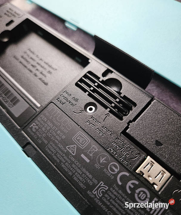 Wacom Intuos Comic S miętowy niebieski pokrowiec Sopot