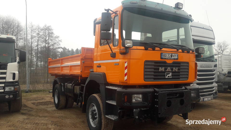 MAN 19314 4x4 kujawsko-pomorskie Lipno