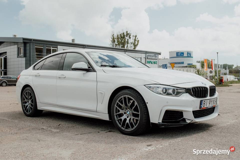 BMW 4 GrandCoupe Mpakiet 2015 435i biały