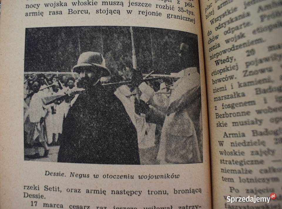 Łuny Abisynią 1935 JF Bernasiowie Chełmno