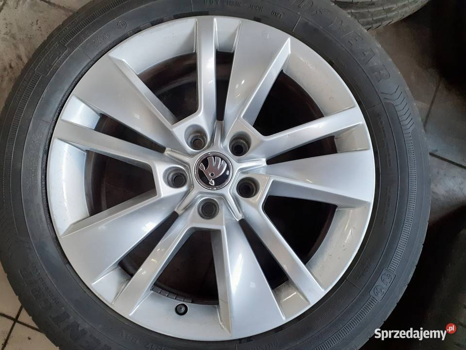 Alufelgi 17 5x112 nowe opony letnie 215 55 17