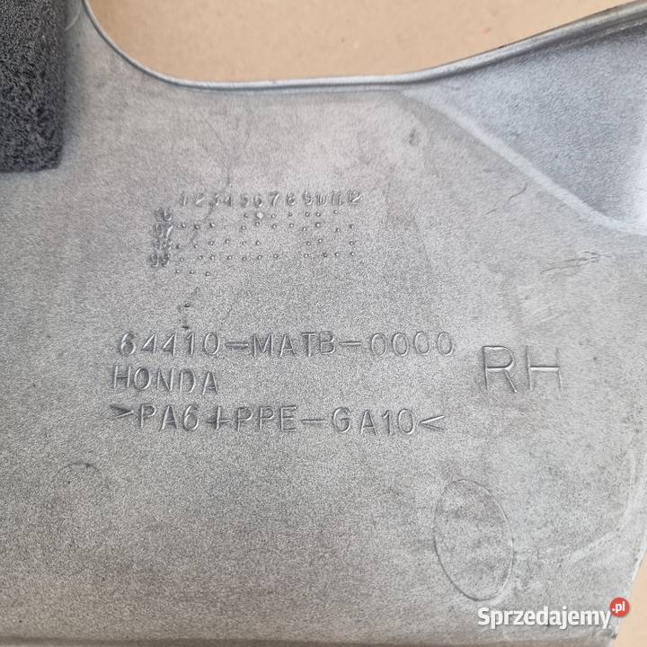 HONDA CBR 1100 XX 9607 OWIEWKA BOK BOCZEK OSŁONA Bieleń