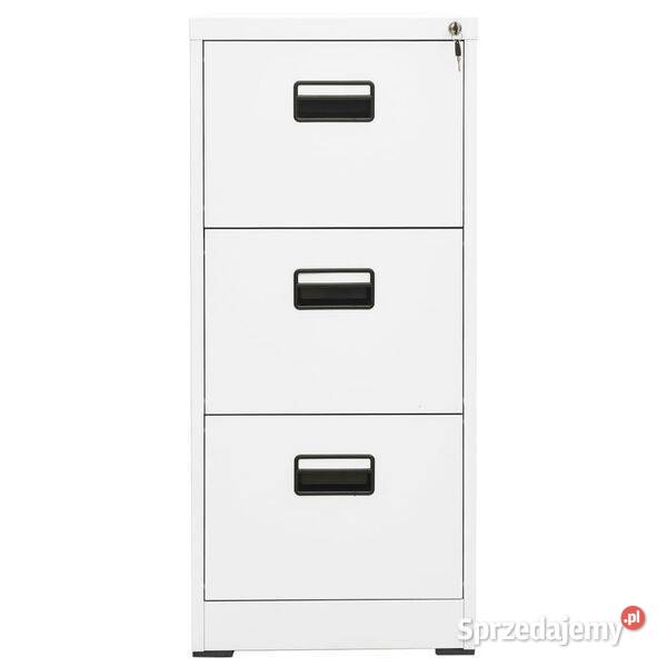 vidaXL Szafka kartotekowa biała 46x62x1025 Warszawa