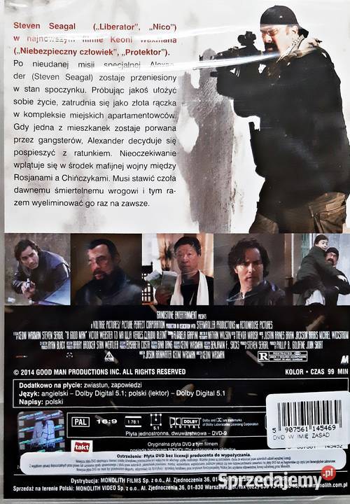 W IMIĘ ZASAD STEVEN SEAGAL Kalisz sprzedam