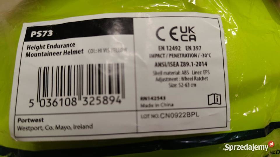 Kask PORTWEST Blenda Olkusz