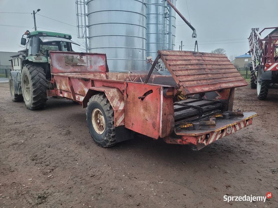 Rozrzutnik obornika wapna RUR 5 czeski Zabełków