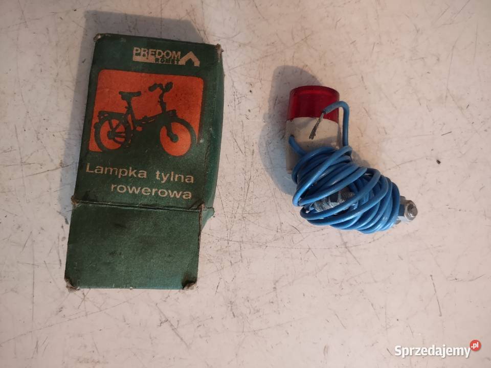 ROWER ROMET LAMPKA TYŁ PRL FABRYKA NOWA