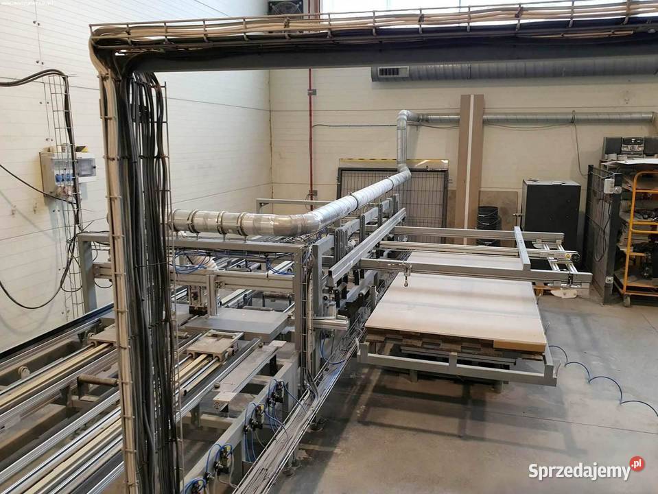 Maszyna frezującoklejąca do produkcji płyt Jelenia Góra