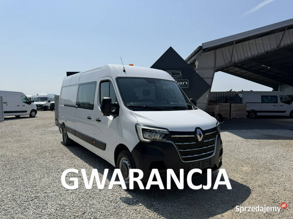 Renault Master L3H2 7 osobowy brygadówka lift klimatyzacja Warszawa