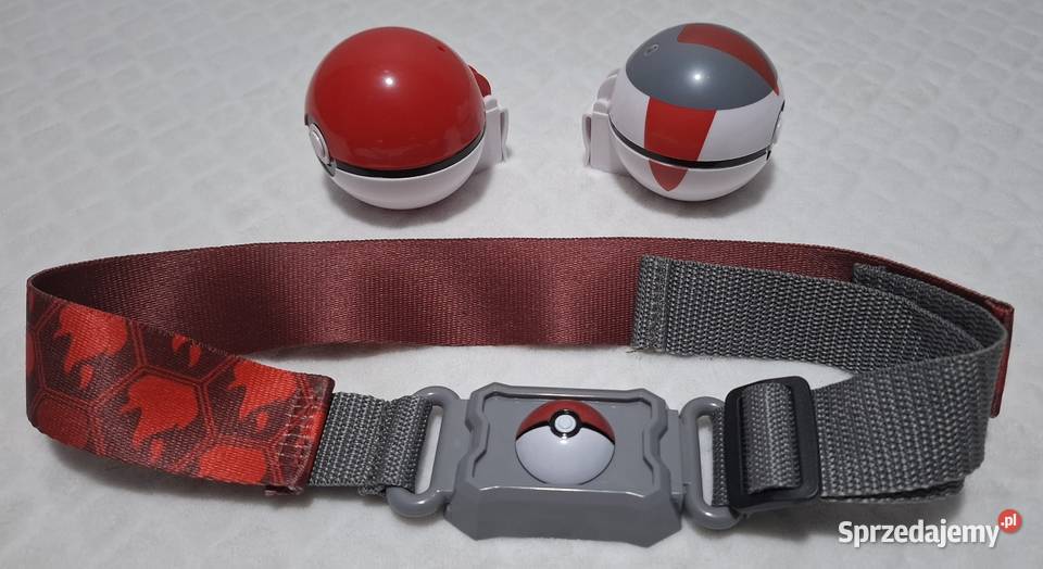 Pasek Pokemon dwa Pokeballe 7 Zabawka śląskie Czeladź
