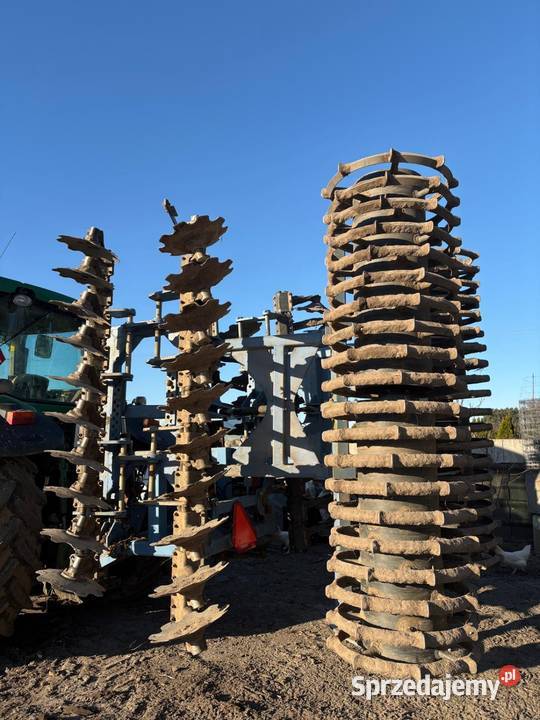 Brona talerzowa 5 m hydraulicznie składana Kalisz