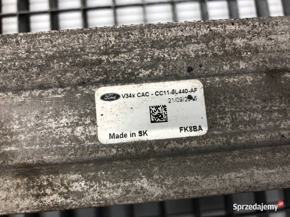 INTERCOOLER FORD TRANSIT CUSTOM I CC119L440AF 22 podkarpackie