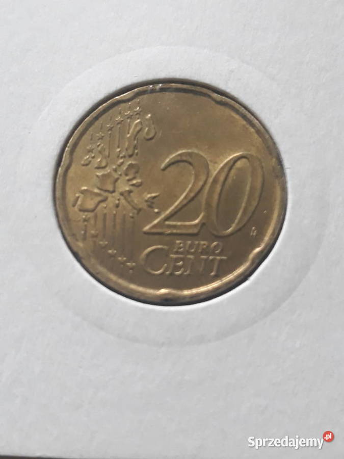 20 Eurocentów Francja 1999 r 2001 r 2008 r Numizmatyka Konin