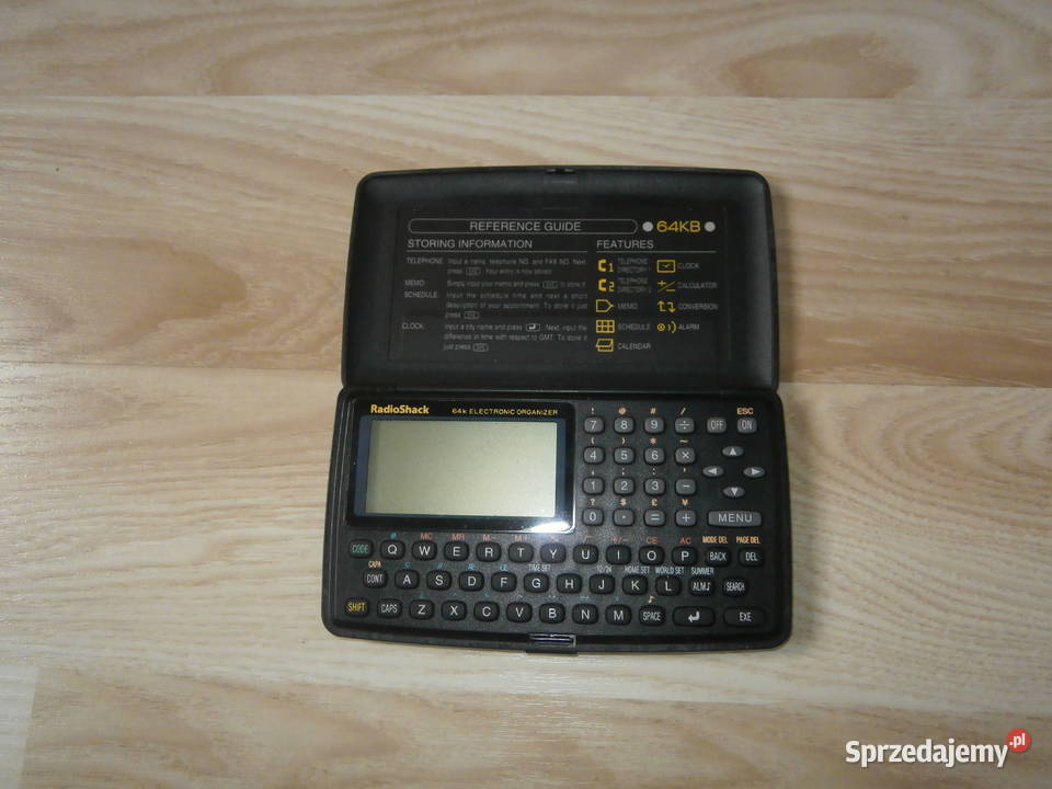 RADIOSHACK EC387 64K ELECTRONIC ORGANIZER Łódź