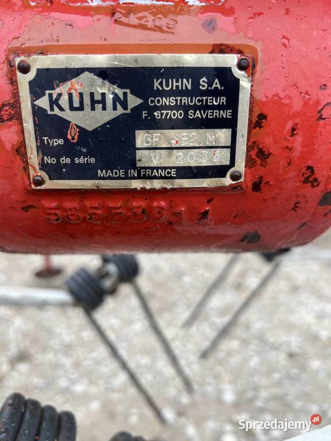 Przewracarka kuhn gf 452m podlaskie Suwałki