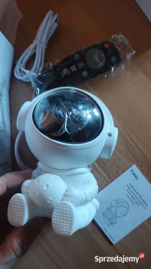 projektor gwiazd w kształcie astronauty marki wielkopolskie Książ Wielkopolski