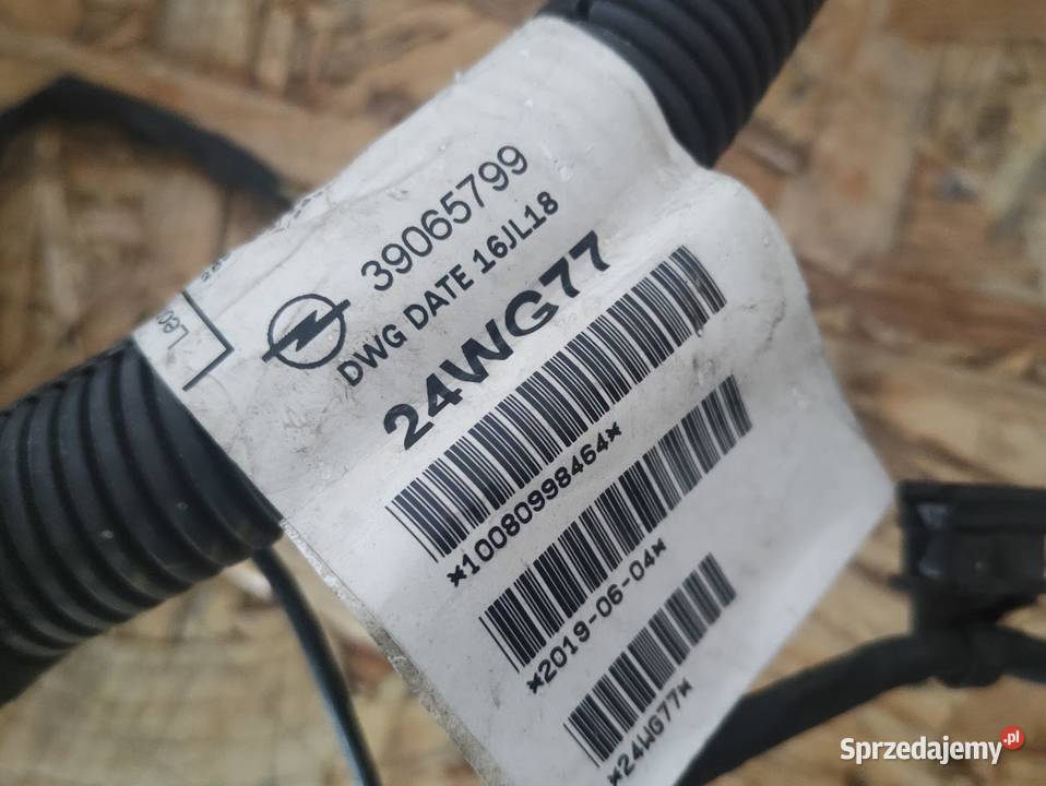 Instalacja Wiązka Pasa Przód Opel Corsa E 14 osobowe