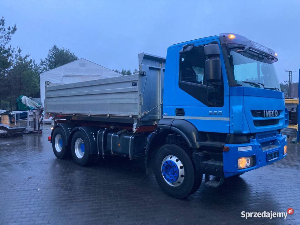 IVECO Trakker 6x4 360 wywrotka 3 str Sprowadzona Biłgoraj sprzedam