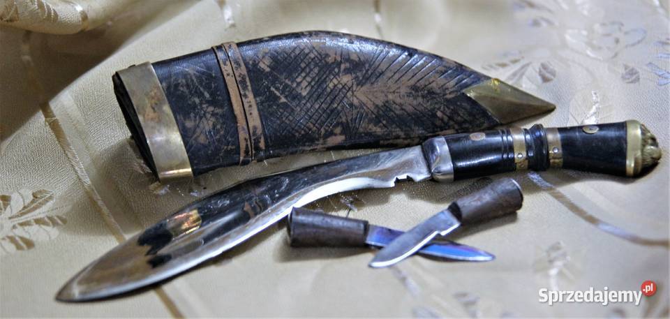 Oryginalny Nóż Gurkha Kukriokres XX w Sokółka
