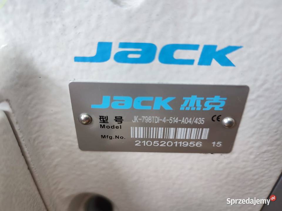 Stebnówka JACK H6 tapicerka ciężkie szycie Kutno sprzedam