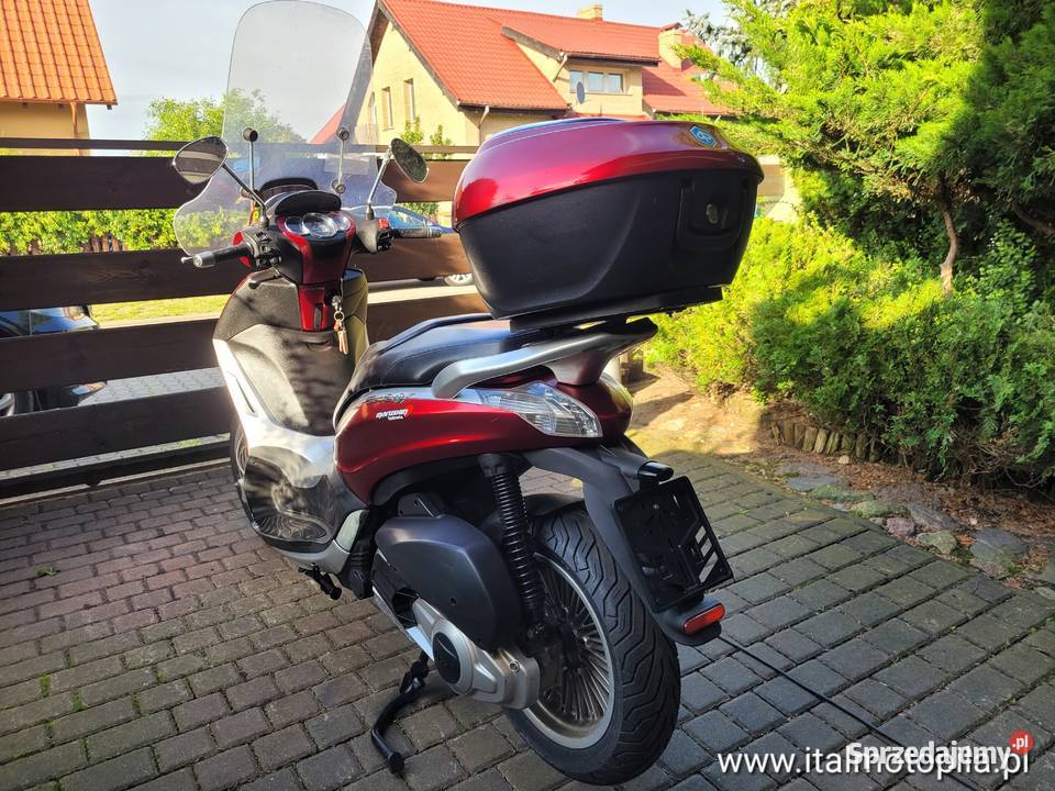 PIAGGIO BEVERLY 300ie 12r italmotopila bagażnik Piła