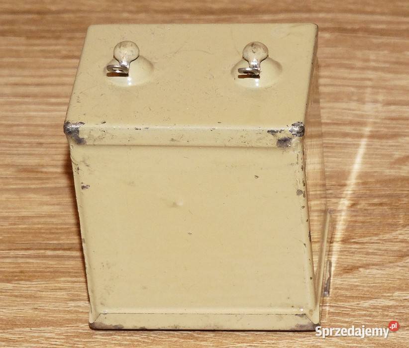 Kondensator papierowy hermetyczny UNITRA TELPOD Gliwice