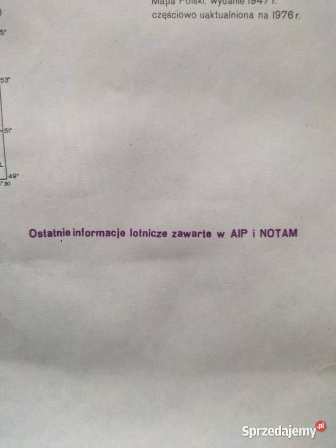 PRL mapy lotnicze Polski kompletne arkusze Białystok