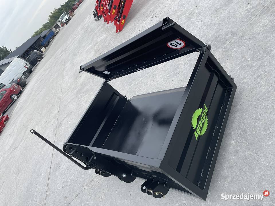 Skrzynia transportowa 165m tuz przódtył