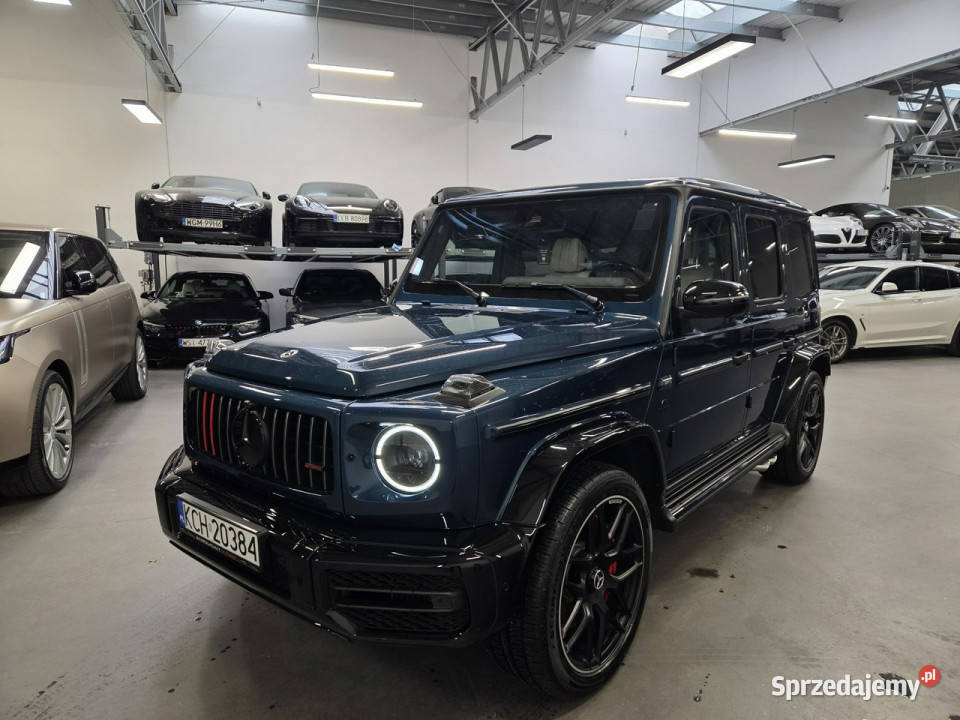 Mercedes G 63 AMG Ocean Blue G Manufaktur elektrochrom. lusterka boczne Węgrzce