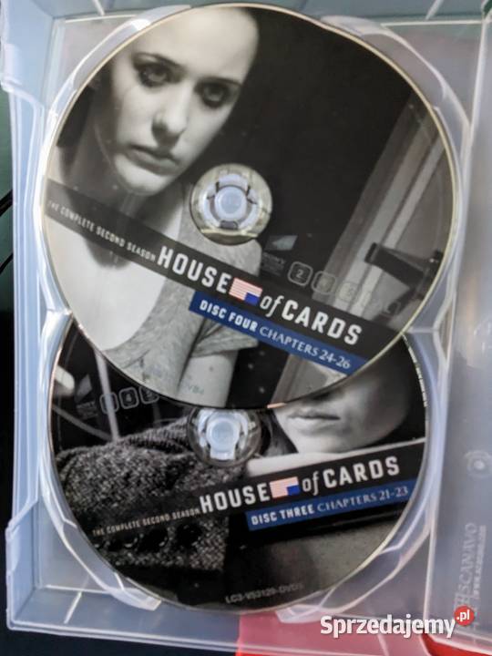 Serial House Of Cards Sezon 2 4DVD 13odcinków