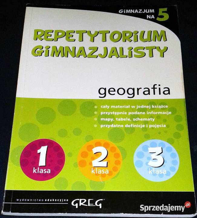 Repetytorium gimnazjalisty Geografia Maria Figa Pozostałe lubelskie Chełm
