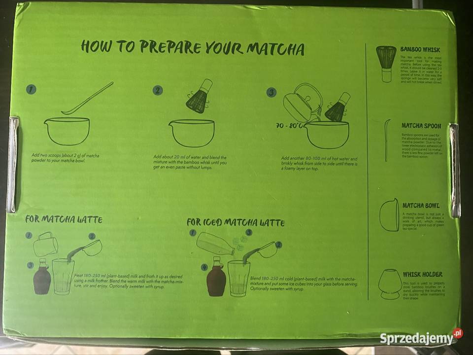 Zestaw do Matchy Dąbrowa Górnicza sprzedam