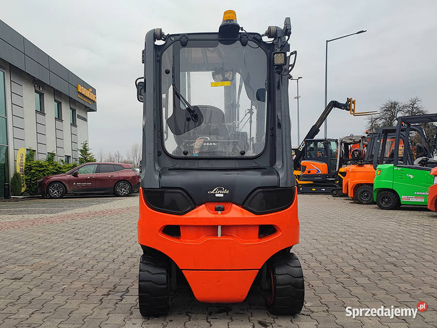 Wózek widłowy elektryczny Linde E2501 duplex 373 Wózki widłowe Kęty