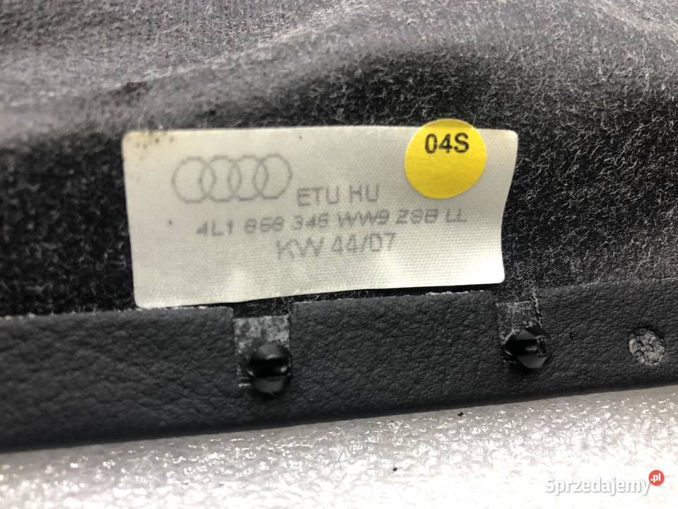 OBUDOWA KOLUMNY KIEROWNICZEJ AUDI Q7 4L