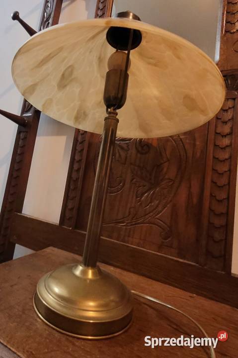 LAMPY UANOWESZKŁO MARMURKOWE Lampy stołowe i nocne