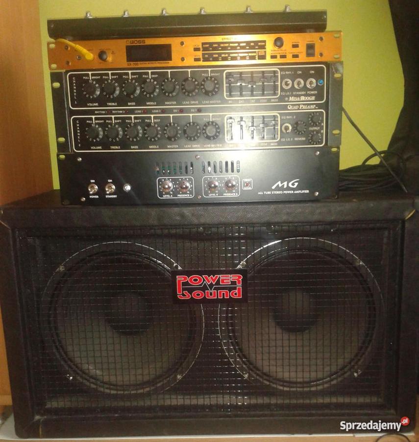 Preamp Mesa Boogie Quad Końcówka Mocy MG 2x50 Pr Mysłowice