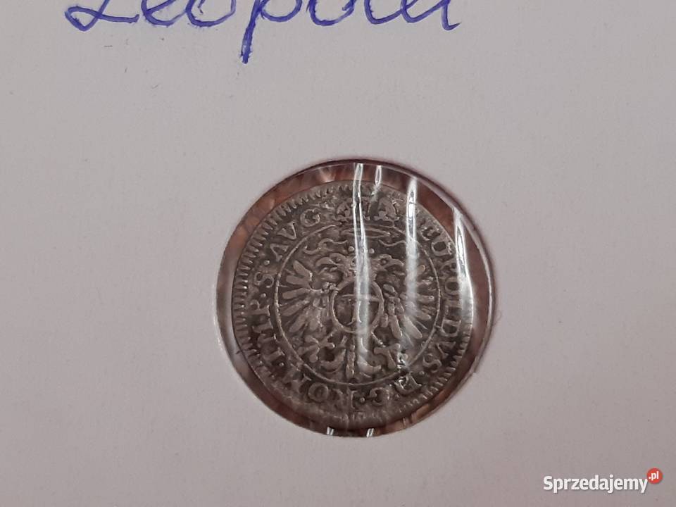 moneta srebrna Wolnego Miasta Augsburg z 1695 Numizmatyka sprzedam
