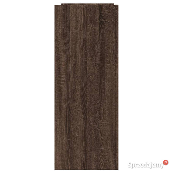 Stolik konsolowy brązowy dąb 100x35x90 WM848478 Warszawa