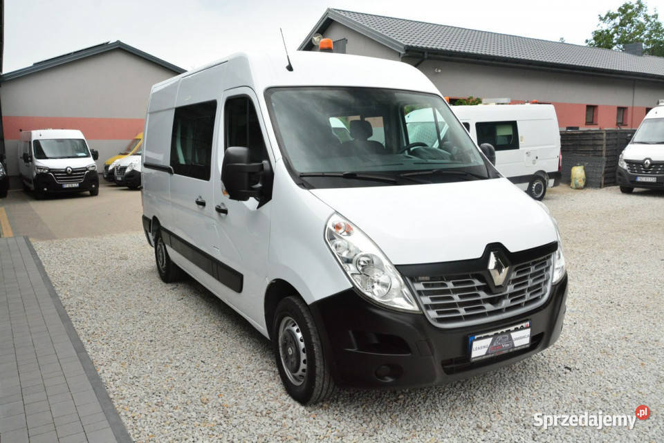 Renault Master 7 osobowy brygadówka doka pełna komputer pokładowy Warszawa