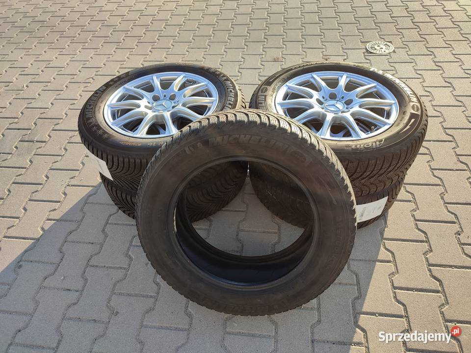 Mercedes koła 4 opony i alufelgi 16 2056016 Wrocław sprzedam