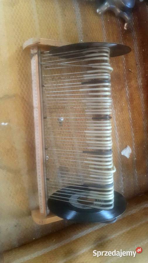 Stojak na 50 płyt winylowe gramofonowe z prl Szczecin