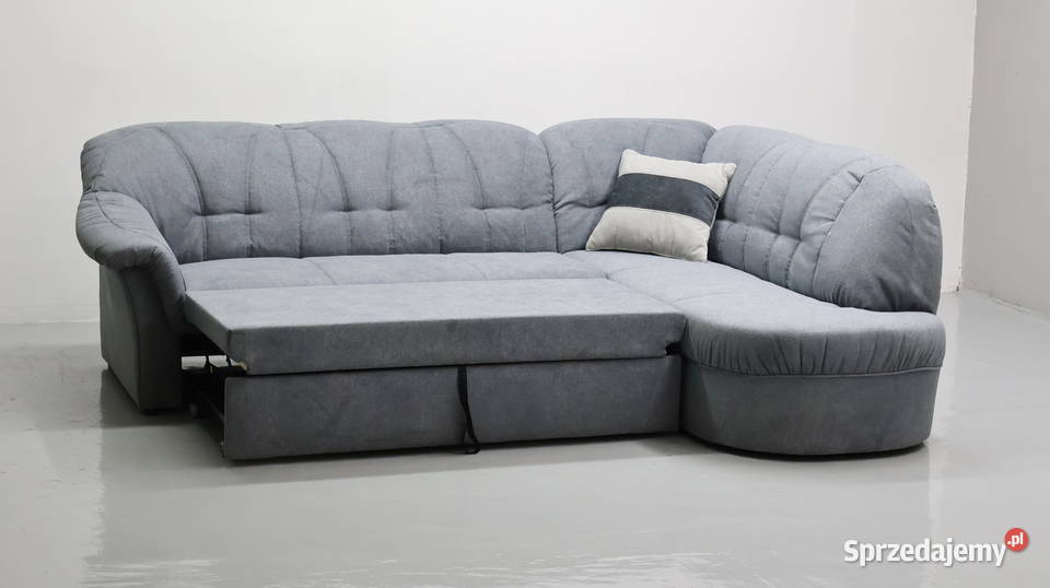 TOK Narożnik z funkcją spania kolor Popielaty wielkopolskie Poznań