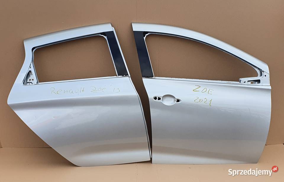 RENAULT ZOE DRZWI PRAWY PRZÓD PRAWE PRZEDNIE Trzciel