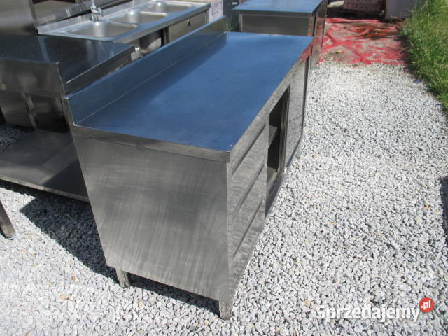 Stół Gastronomiczny Drzwi Suwane 3 Szuflady wielkopolskie Ostrów Wielkopolski