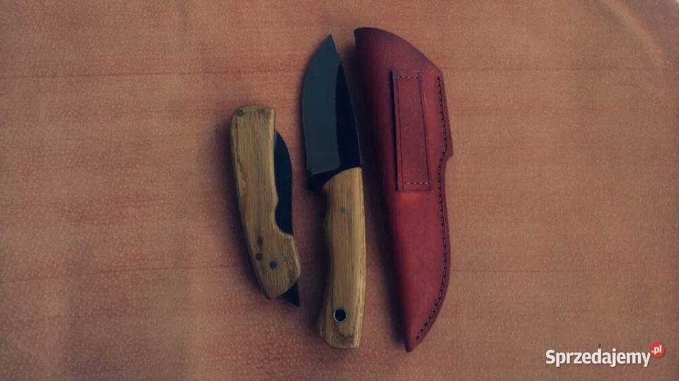 Zestaw Bieszczadnika Nóż Custom Ręcznie Robiony podkarpackie Rzeszów sprzedam
