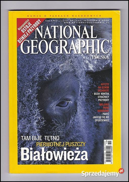 National Geographic czasopismo 10 2006 Okazja Warszawa
