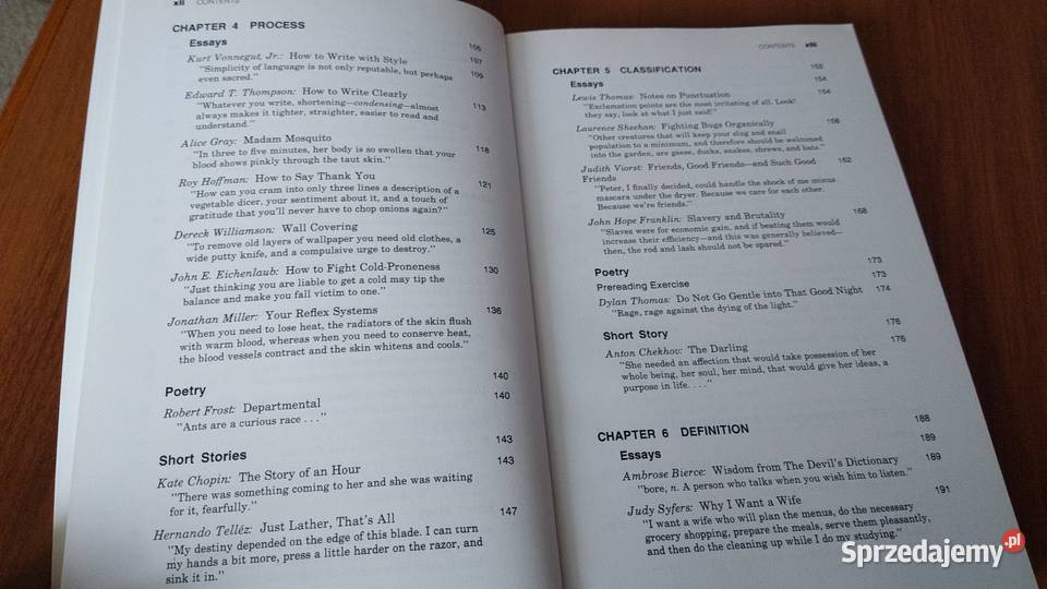 The writers resource readings for composition Rok wydania 1988 pomorskie Gdańsk sprzedam